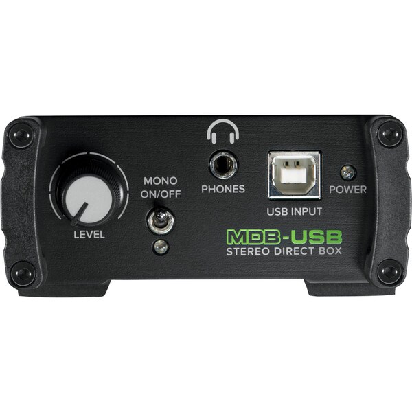 Main product image for OPEN BOX Mackie MDB-USB Stereo Direct Box249-620